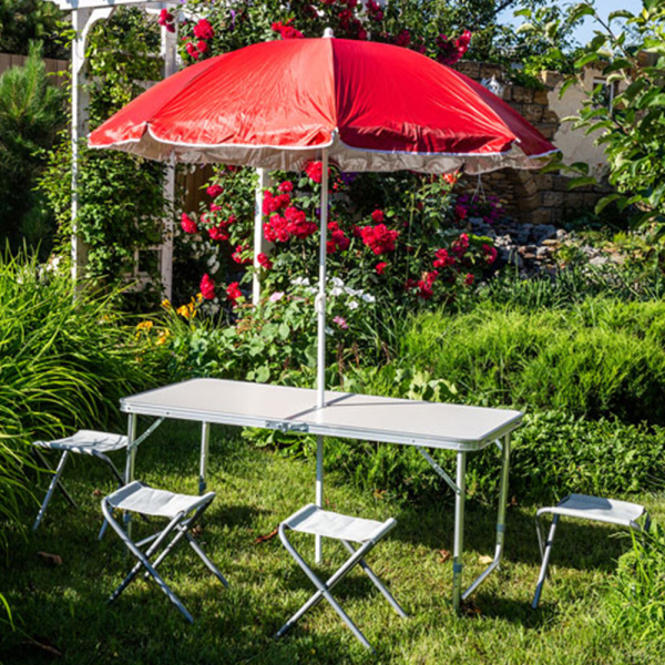 Набір для пікніка - стіл + 4 стільця