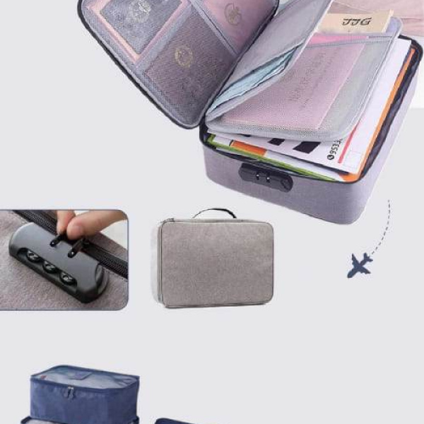 Сумка для документів + набір дорожніх органайзерів