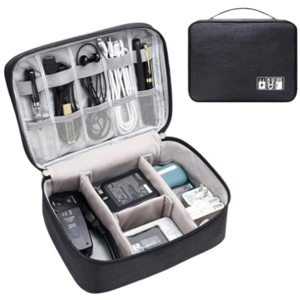 Сумка органайзер для проводів та аксесуарів