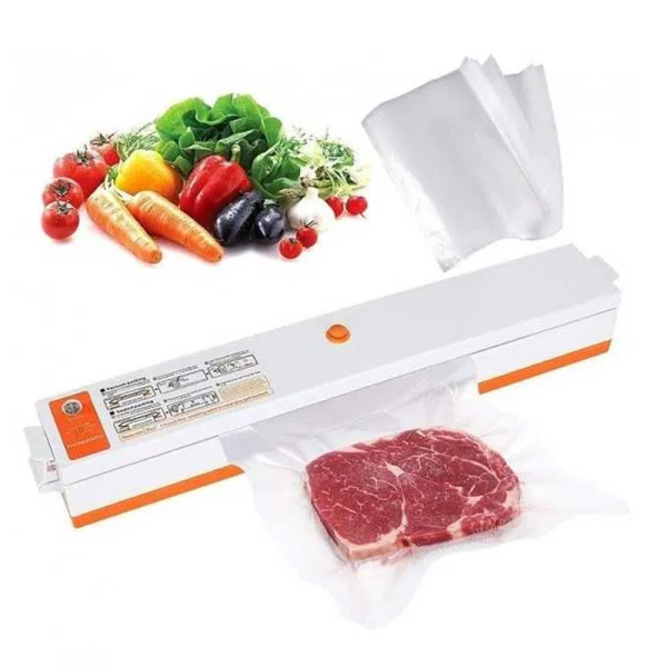 Вакуумний пакувальний + 10 пакетів